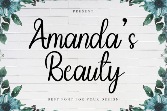 Amanda s Beauty: A Sweet Script Font for Handmade Brands