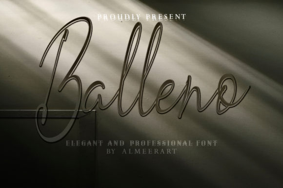 Balleno Font: The Secret to Elegant Campaign Typography