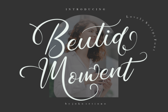 Beutiq Moment: The Elegant Script Font for Makers