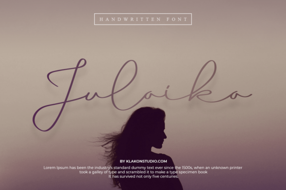 Bringing Julaika to Life: A Maker's Guide to Script Handwritten Fonts