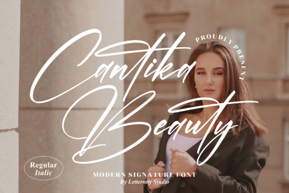 Cantika Beauty Font Review for Modern Campaigns
