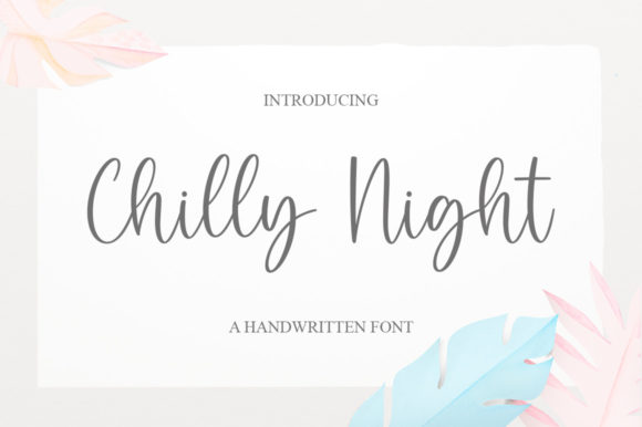 Chilly Night Font: Elevating Small Business Branding