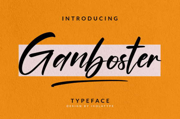 Choosing Ganboster for Bold Web Headlines and Logos