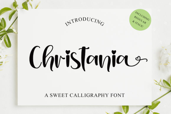Christania Font: Elevating Small Business Branding with Style