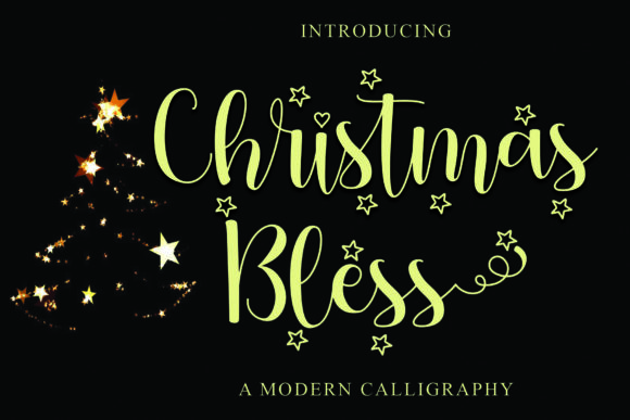 Christmas Bless: A Handwritten Font for Elegant Branding