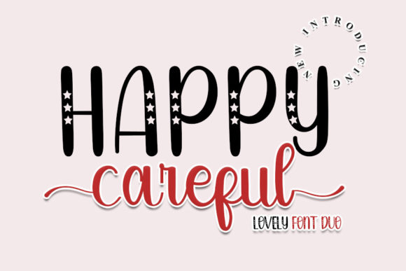 Designing with Happy Careful: A Chic Script for Editorial Projects