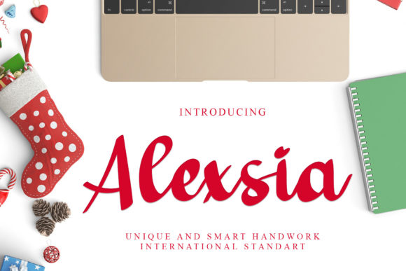 Elevate Your Brand with Alexsia Script Handwritten Font
