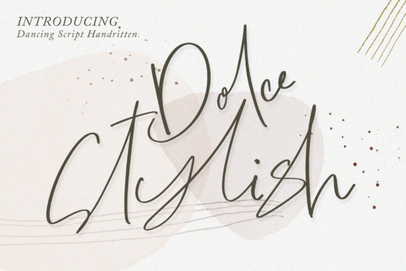 Elevate Your Web Design with the Dolce Stylish Typeface
