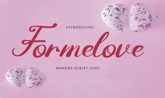 Formelove: The Script Handwritten Font for Elegant Web Design