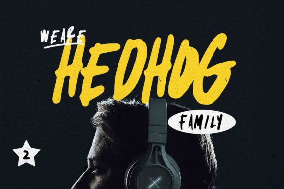 Hedhog: The Urban Script Font for Modern Makers