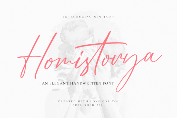 Homistorya: The Script Font for Scroll-Stopping Branding
