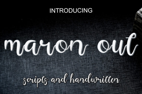 Maron Out Font Review: Elevating Campaign Visuals