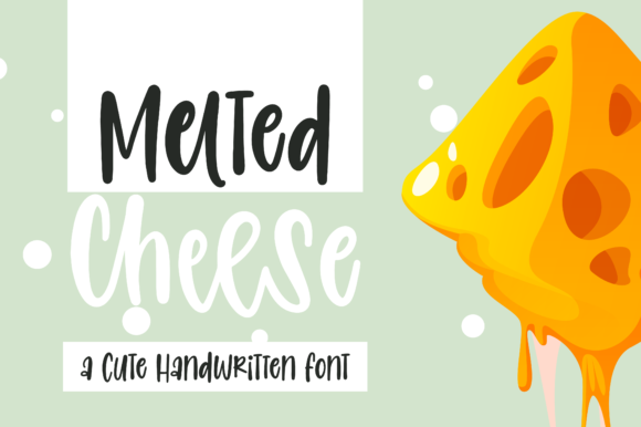 Melted Cheese: A Playful Script Font for Casual Branding