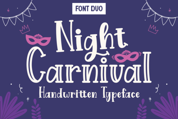 Night Carnival: A Quirky Script Handwritten Font for Makers