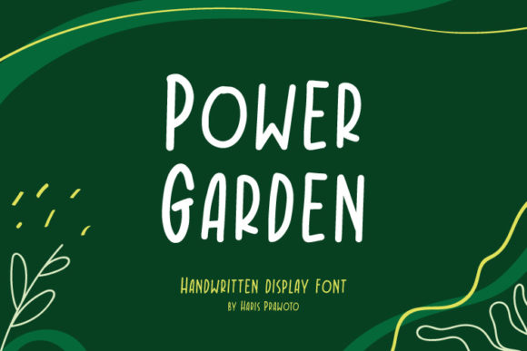 Power Garden Font Review for Makers and Sellers