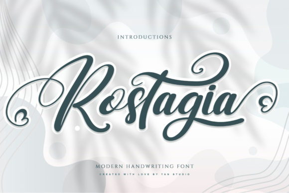 Rostagia Font Review: Luxury Script for Branding