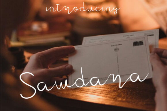 Sawdara Font: Elevating Digital Branding with Script Handwritten Style
