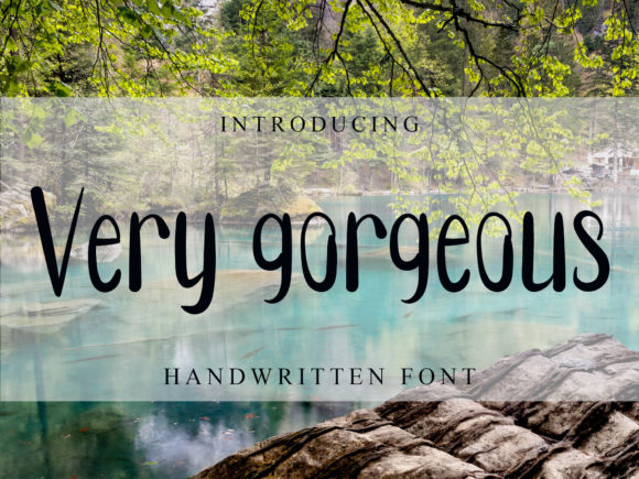 Very Gorgeous Font Review for Social Campaigns