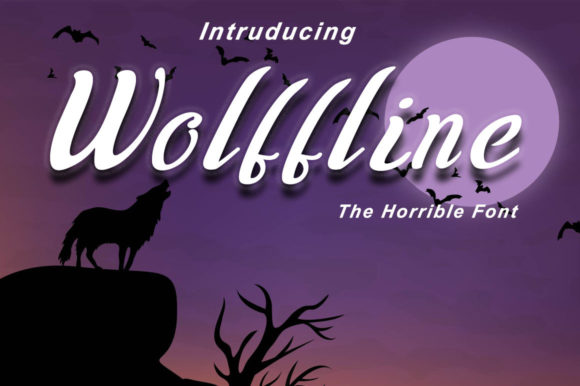 Wolfflines Font: The Handwritten Typeface for Modern Brands